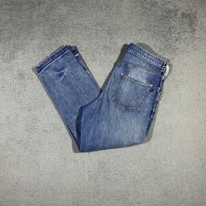 Anthropologie PILCRO The Vintage Straight Jeans Distressed Women's 30x27 #3190